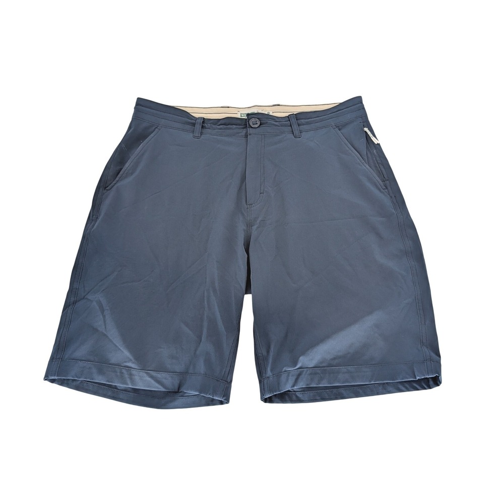 Wellen Hybrid Performance Shorts Men 34 Navy Blue Quick Dry Activewear Huckberry